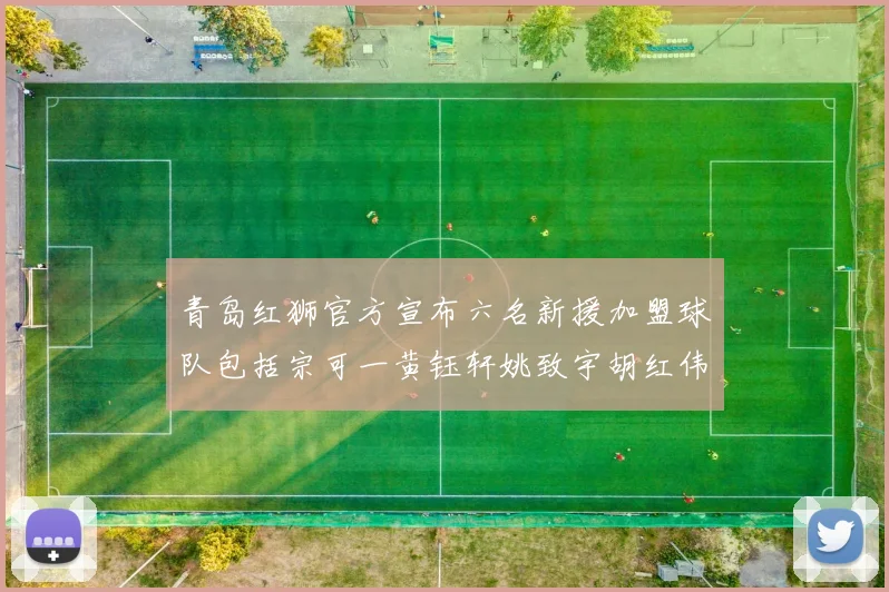 青岛红狮官方宣布六名新援加盟球队包括宗可一黄钰轩姚致宇胡红伟等人